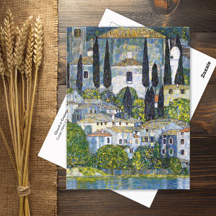 Carte Postale Eglise de Cassone Paysage Gustav Klimt