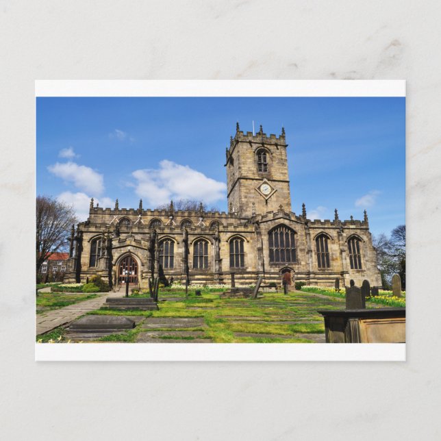 Carte Postale église de champ eccles sheffield (Devant)