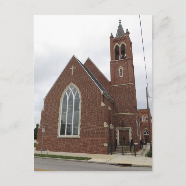 Carte Postale Église de Hanovre, Pennsylvanie (Devant)