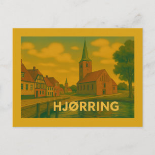 Carte Postale Église de Hjørring Danemark