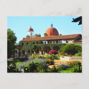 Carte Postale Église de la Mission espagnole de Californie