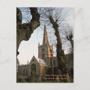 Carte Postale Église de la Sainte-Trinité, Stratford sur Avon