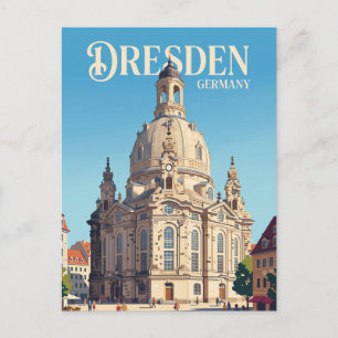 Carte Postale Église de Notre-Dame Allemagne