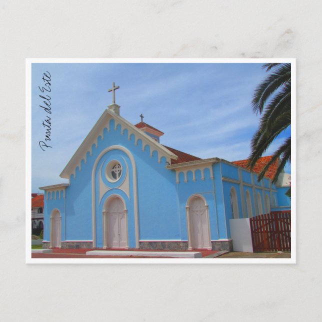 Carte Postale église de punta del este (Devant)