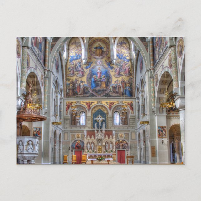 Carte Postale Église des Carmes (Devant)