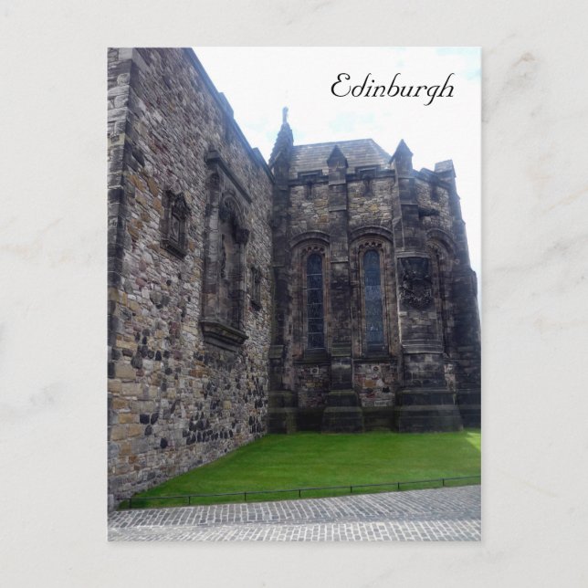 Carte Postale église du château d'edinburgh (Devant)