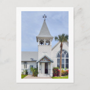 Carte Postale Église du Mémorial Roser à Anna Maria, Floride