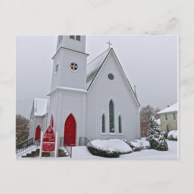 Carte Postale Église épiscopale Saint-Paul (Devant)