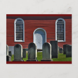 Carte postale Église et pierre