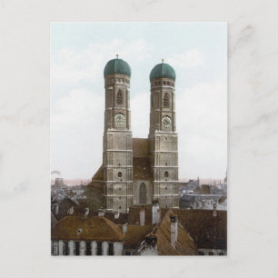 Carte Postale Église féminine de Munich