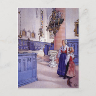 Carte Postale Église Kristine