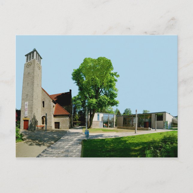 Carte Postale Église Luther à Bielefeld (Devant)