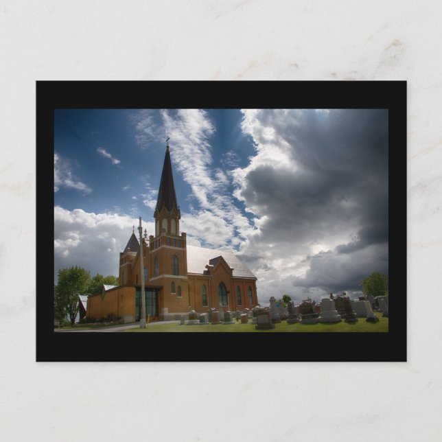 Carte Postale Eglise luthérienne de Salem (Devant)