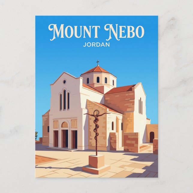 Carte Postale Église mémoriale de Moïse Jordan (Devant)