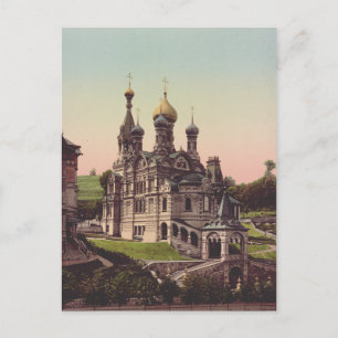 Carte Postale Église orthodoxe russe à Moscou