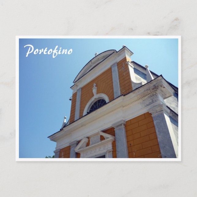 Carte Postale église portofino giorgio (Devant)