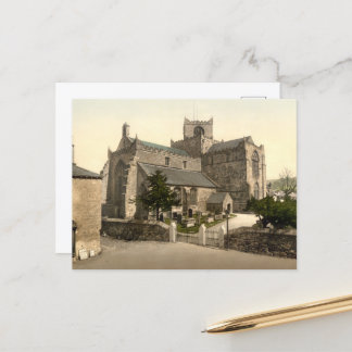Carte Postale Église prieurale de Cartmel, Cumbria, Angleterre