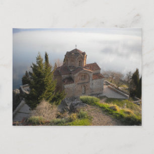 Carte Postale Église Saint-Jovan, Macédoine