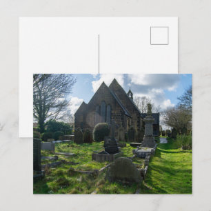 Carte Postale Église Saint-Luc et cimetière, Norland