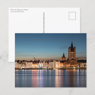 Carte Postale Église Saint-Martin de Cologne