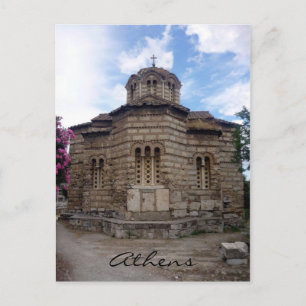 Carte Postale église sainte d'agora