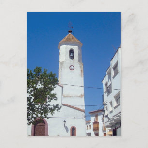Carte Postale Église San Isidoro Chirivel, Almeria Espagne