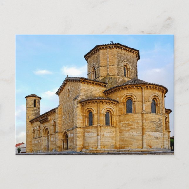 Carte Postale Église San Martin de Tours (Devant)