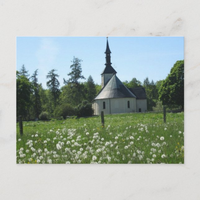 Carte Postale Église suédoise (Devant)