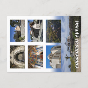 Carte Postale Eglises de Chypre