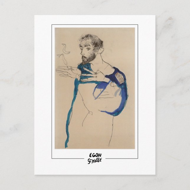 Carte Postale Egon Schiele #109-2 - Beaux-arts (Devant)