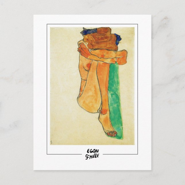 Carte Postale Egon Schiele #17 - Beaux-Arts (Devant)