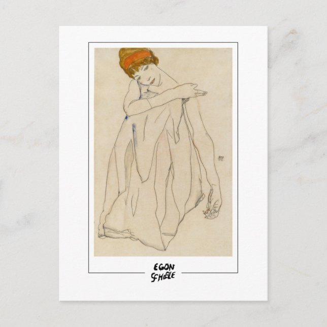 Carte Postale Egon Schiele #183 - Beaux-Arts (Devant)