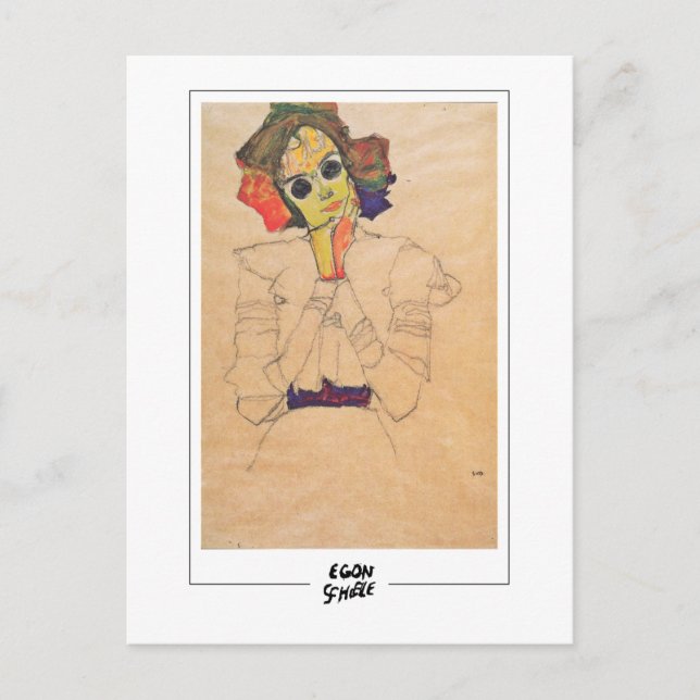 Carte Postale Egon Schiele #190-2 - Beaux-Arts (Devant)