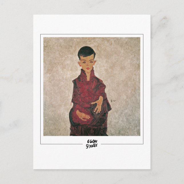 Carte Postale Egon Schiele #1-2 - Beaux-Arts (Devant)