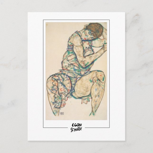 Carte Postale Egon Schiele #304 - Beaux-Arts (Devant)