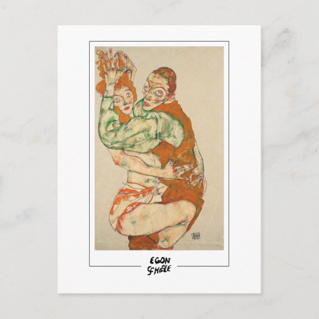 Carte Postale Egon Schiele #384 - Beaux-Arts (Devant)