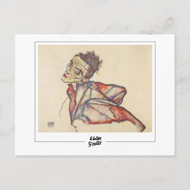 Carte Postale Egon Schiele #507 - Beaux-Arts (Devant)