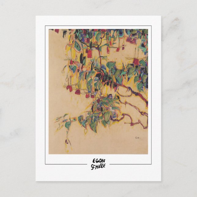 Carte Postale Egon Schiele #522-2 - Beaux-Arts (Devant)