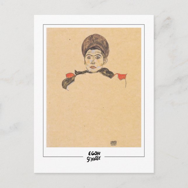 Carte Postale Egon Schiele #53-2 - Beaux-arts (Devant)