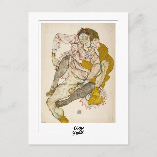 Carte Postale Egon Schiele #56-2 - Beaux-arts (Devant)
