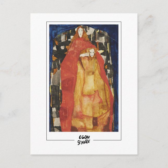 Carte Postale Egon Schiele #578 - Beaux-Arts (Devant)
