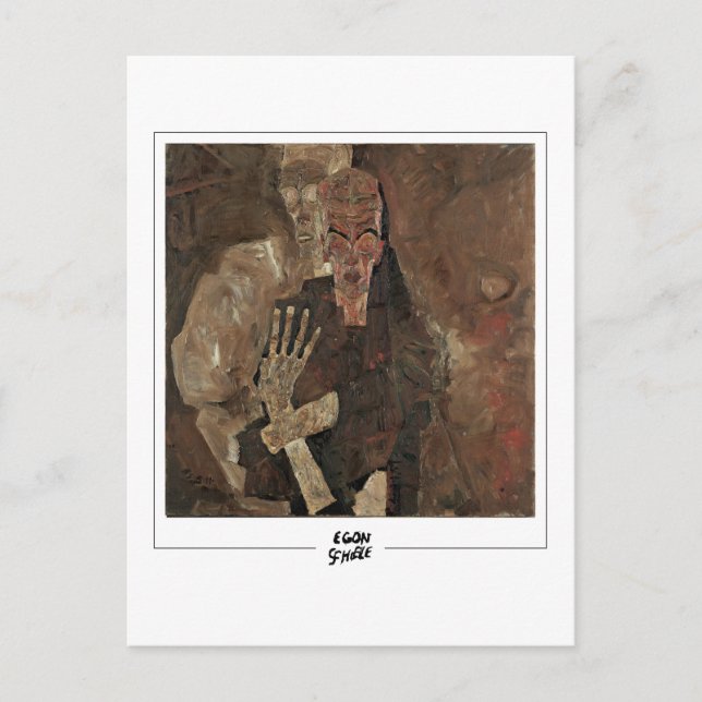 Carte Postale Egon Schiele #60-2 - Beaux-arts (Devant)
