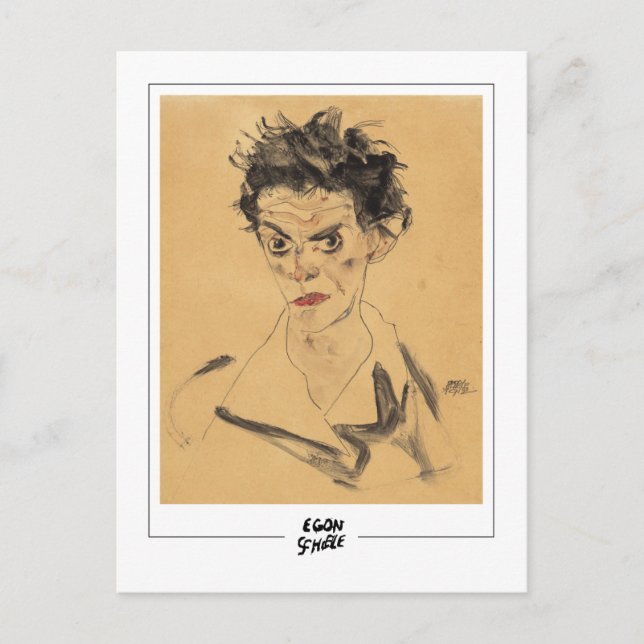 Carte Postale Egon Schiele #620-2 - Beaux-Arts (Devant)