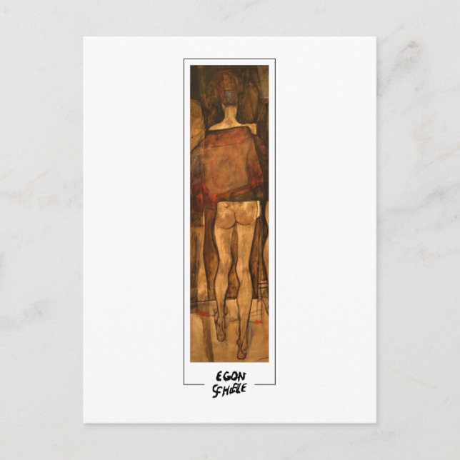 Carte Postale Egon Schiele #89-2 - Beaux-Arts (Devant)