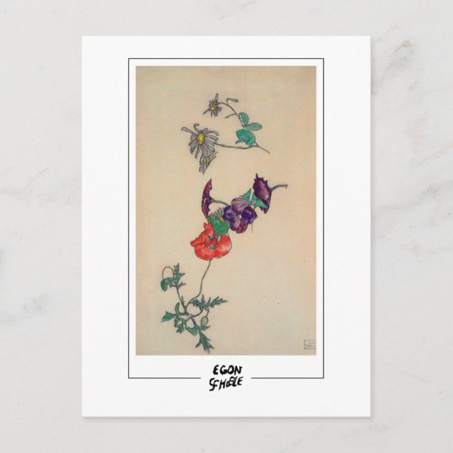 Carte Postale Egon Schiele #95 - Art (Devant)