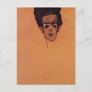 Carte Postale Egon Schiele - Autoportrait