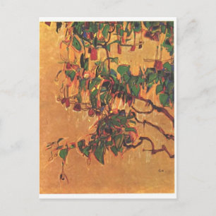 Carte Postale Egon Schiele - Fuchsia