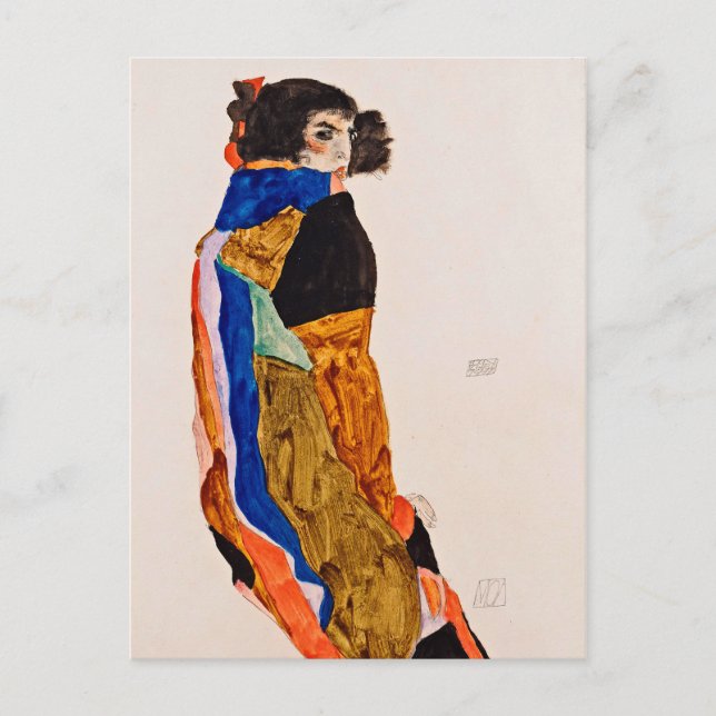 Carte Postale Egon Schiele - Moa (Devant)