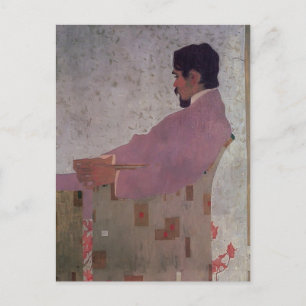 Carte Postale Egon Schiele-Portrait du peintre Anton Peschka