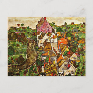 Carte Postale Egon Schiele - Stein sur le Danube